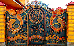 Ковані ворота «Модерн»